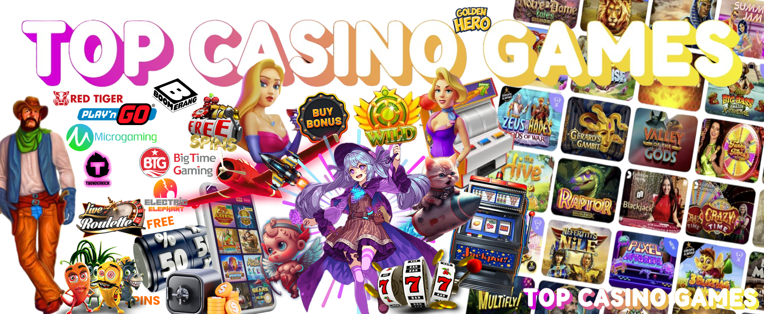 top casino games logo